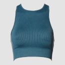 MP Women's Acid Wash Seamless Bra - Deep Lake - XS