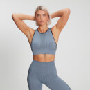 MP Women's Raw Training Ribbed Seamless Sports Bra - Galaxy - XS