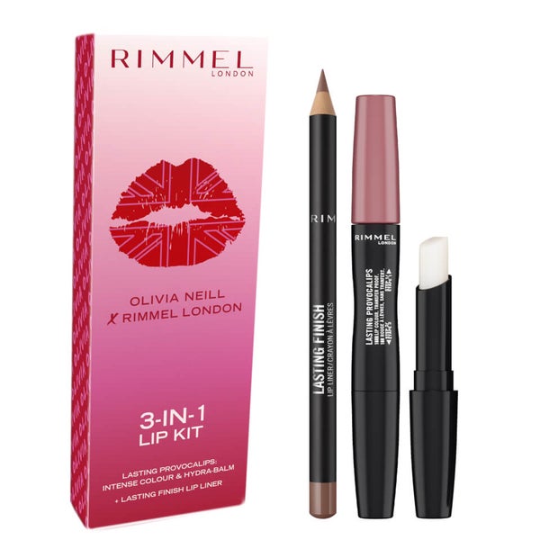 Rimmel London X Olivia Neill Exclusive Lip Kit Nude