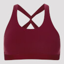 MP Women's Power Mesh Sports Bra - Oxblood - XS