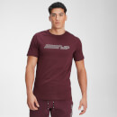 MP Men's Outline Graphic Short Sleeve T-Shirt - Washed Oxblood - XS