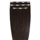 Beauty Works Deluxe Clip-In Hair Extensions 18 Inch - Ebony 1B