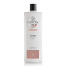 NIOXIN 护发三部曲 3 清洁洗发水 1000ml | 轻微稀疏的染色发质