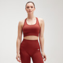 MP女士塑身系列无缝升级版运动内衣 - 烈焰红 - XS