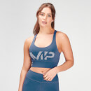 MP Women's Printed Training Bra - Pilot Blue - S MP Women's Printed Training Bra - Pilot Blue - S
