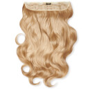 LullaBellz Thick 20 1-Piece Curly Clip in Hair Extensions - Honey Blonde