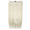 LullaBellz Thick 24 1-Piece Straight Clip in Hair Extensions - Bleach Blonde