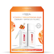 L'Oréal Paris Revitalift Pure Vitamin C Serum and SPF 50+ Invisible Fluid Face Duo
