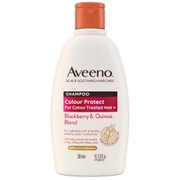 Aveeno Haircare Colour Protect+ Blackberry and Quinoa Blend Shampoo 300ml