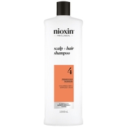 NIOXIN Scalp and Hair Thickening System 4 Shampoo for Coloured Dry and Damaged Hair with Progressed Thinning 1L