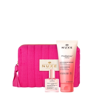 NUXE Florale Shower Gel and HP Oil Pink Pouch