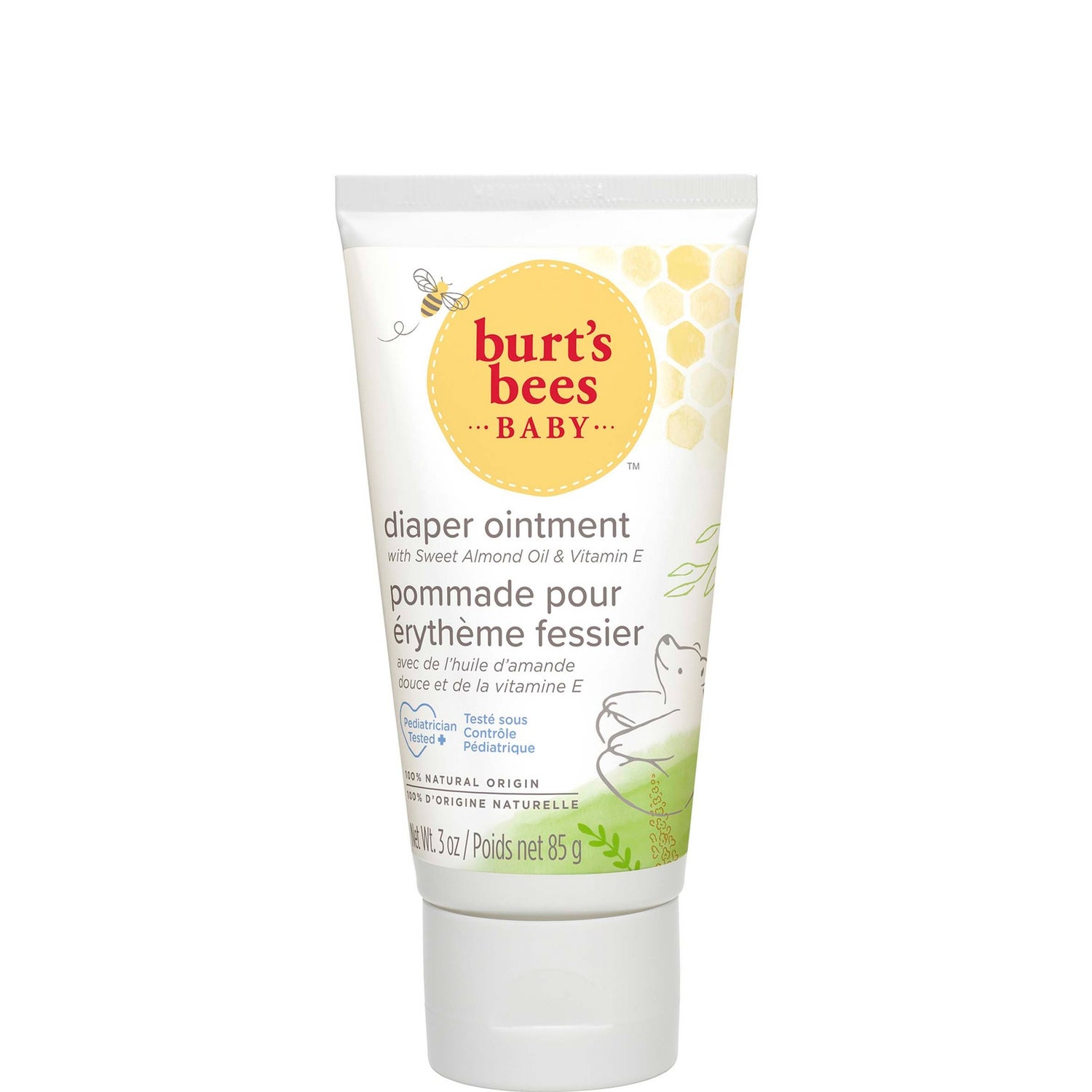 Burts Bees小蜜蜂婴儿抗敏防疹护臀软膏（85 g）