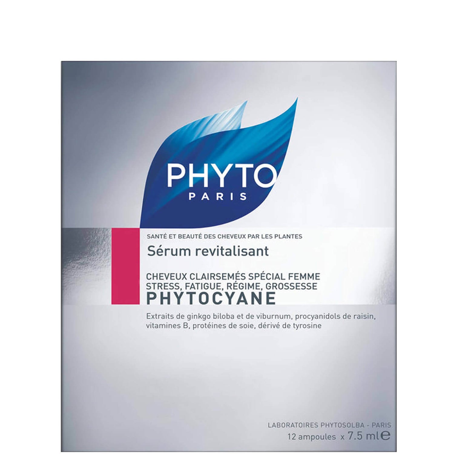 Phyto 发朵 PhytoCyane 补发疗效精华 (12 x 7.5ml)