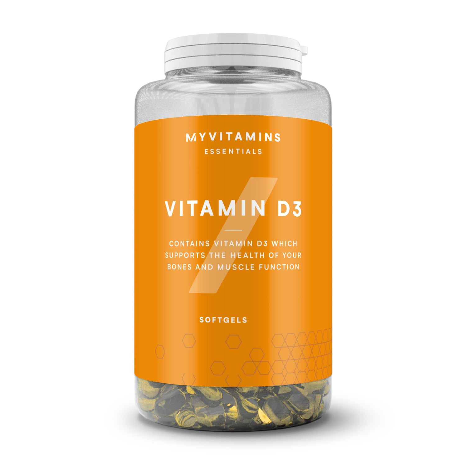 维生素 D3 软胶囊 - 180粒 - Non-Vegan