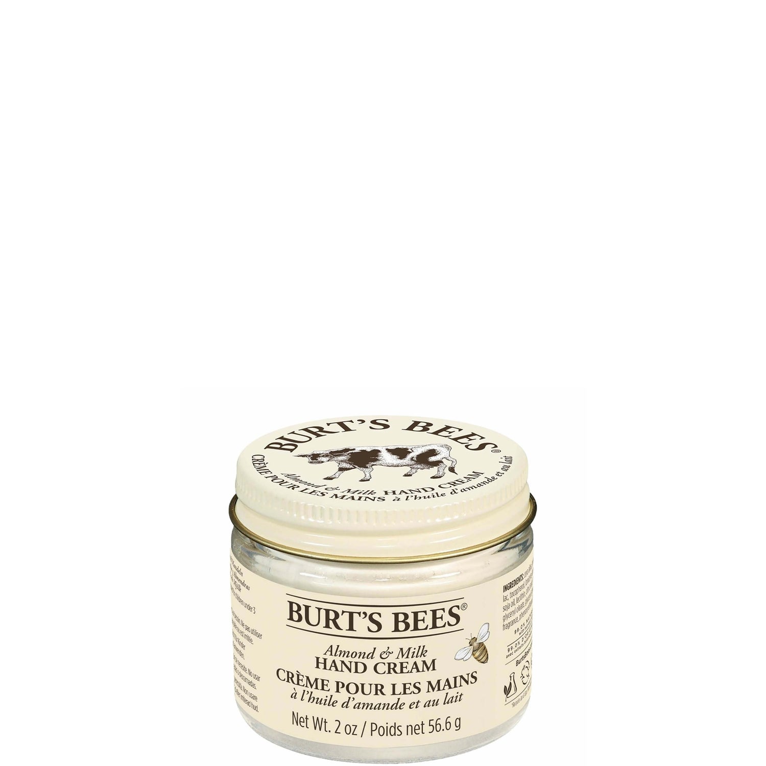 Burts Bees小蜜蜂杏仁牛奶蜂蜡护手霜（57 g）