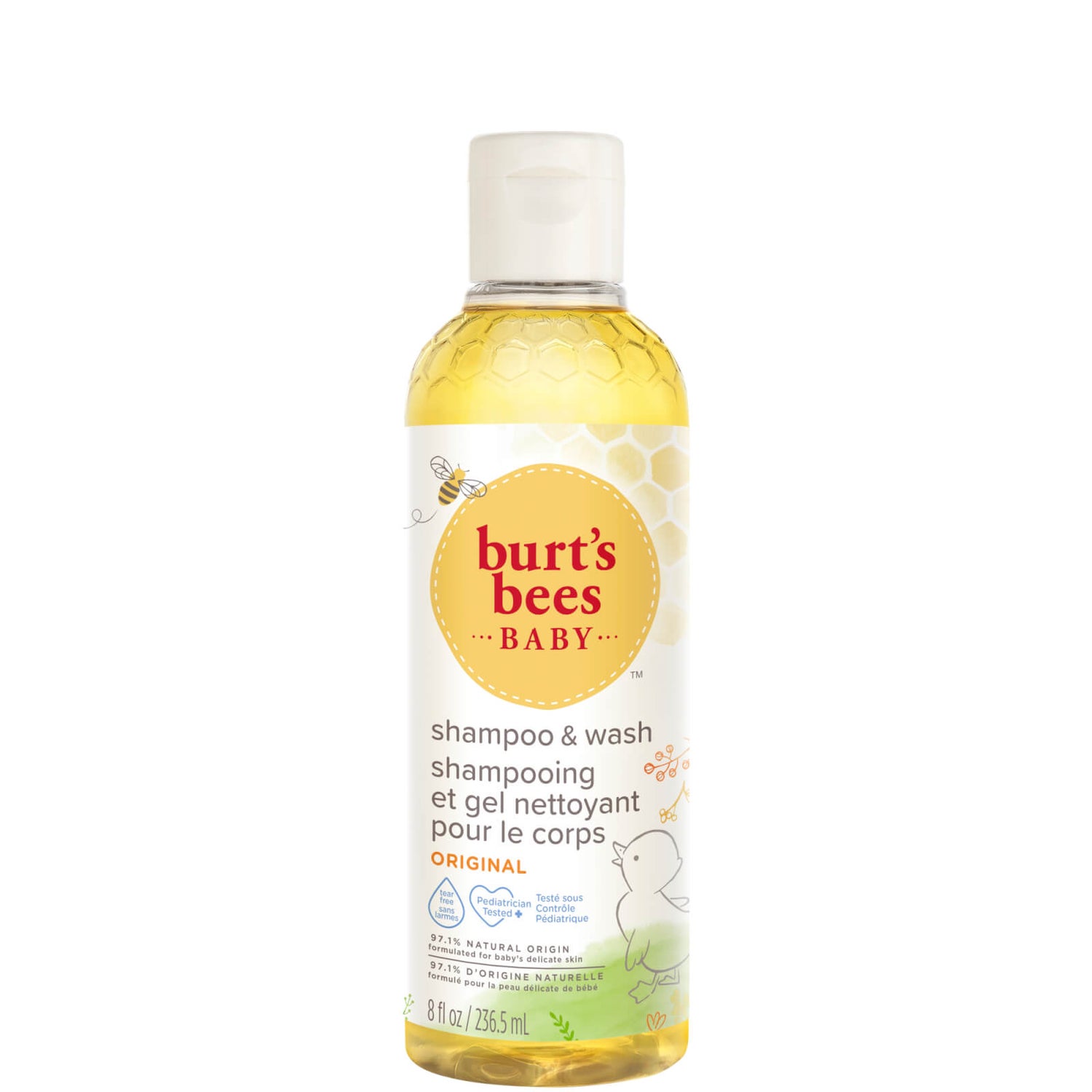 Burts Bees小蜜蜂婴儿全能洗发水/沐浴液 (235ml)