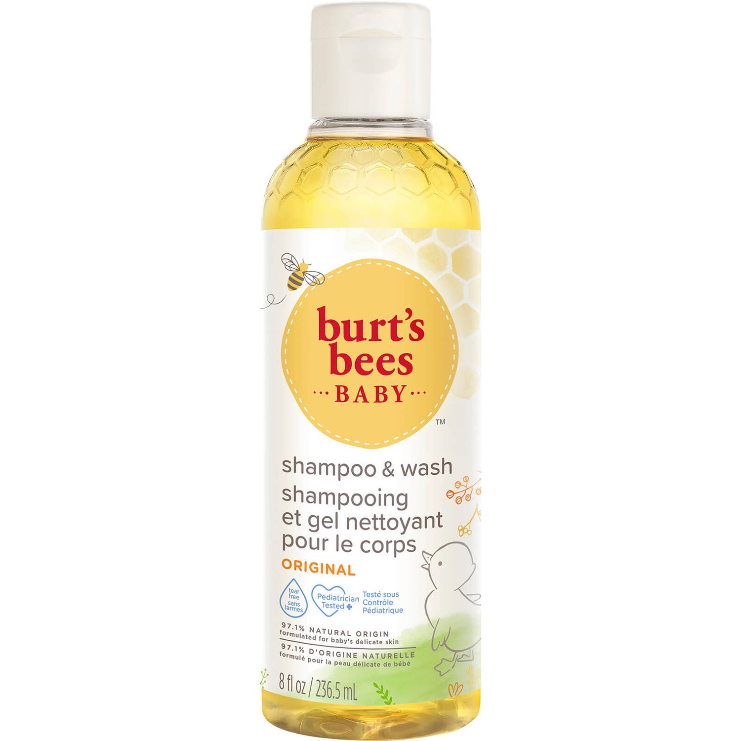 Burts Bees小蜜蜂婴儿全能洗发水/沐浴液 (235ml)