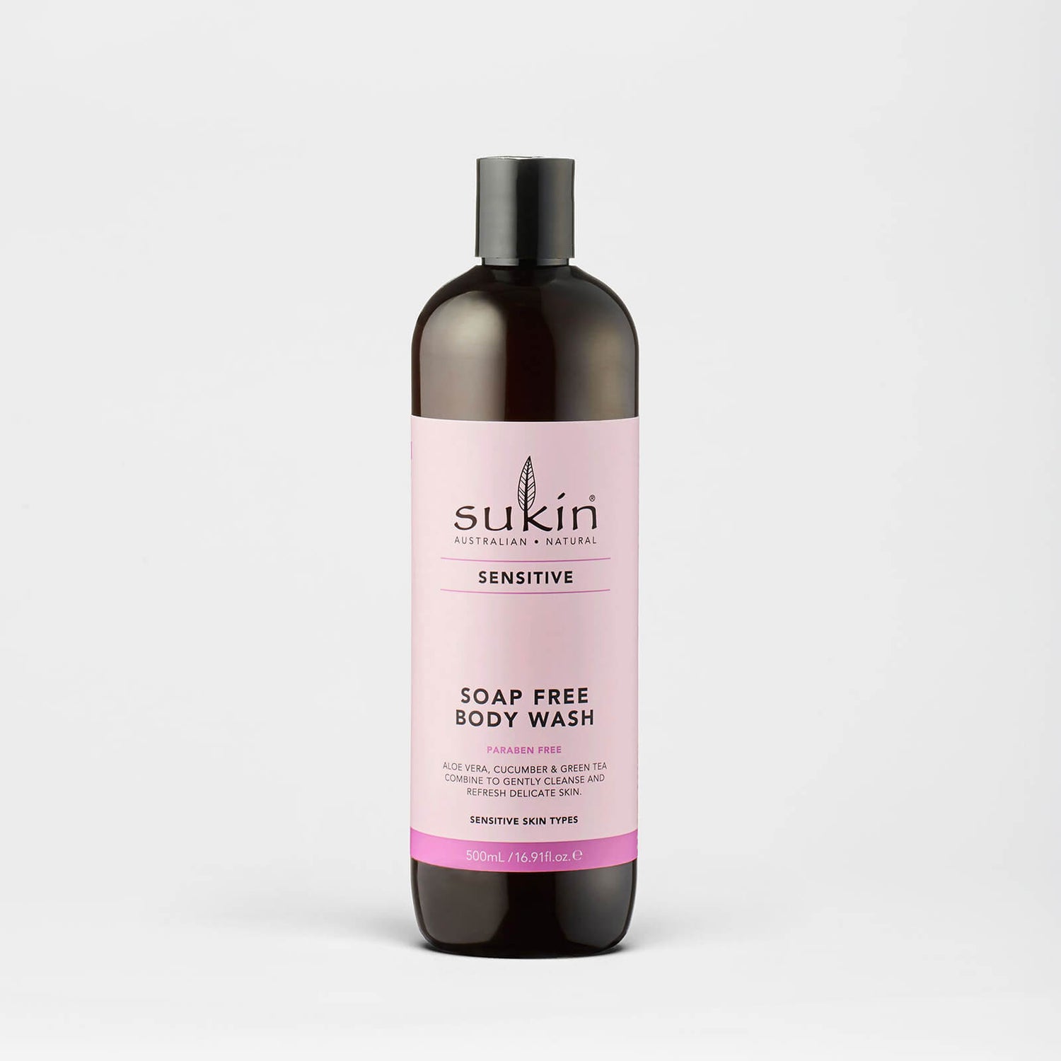 Sukin 敏感无皂沐浴乳 (500ml)
