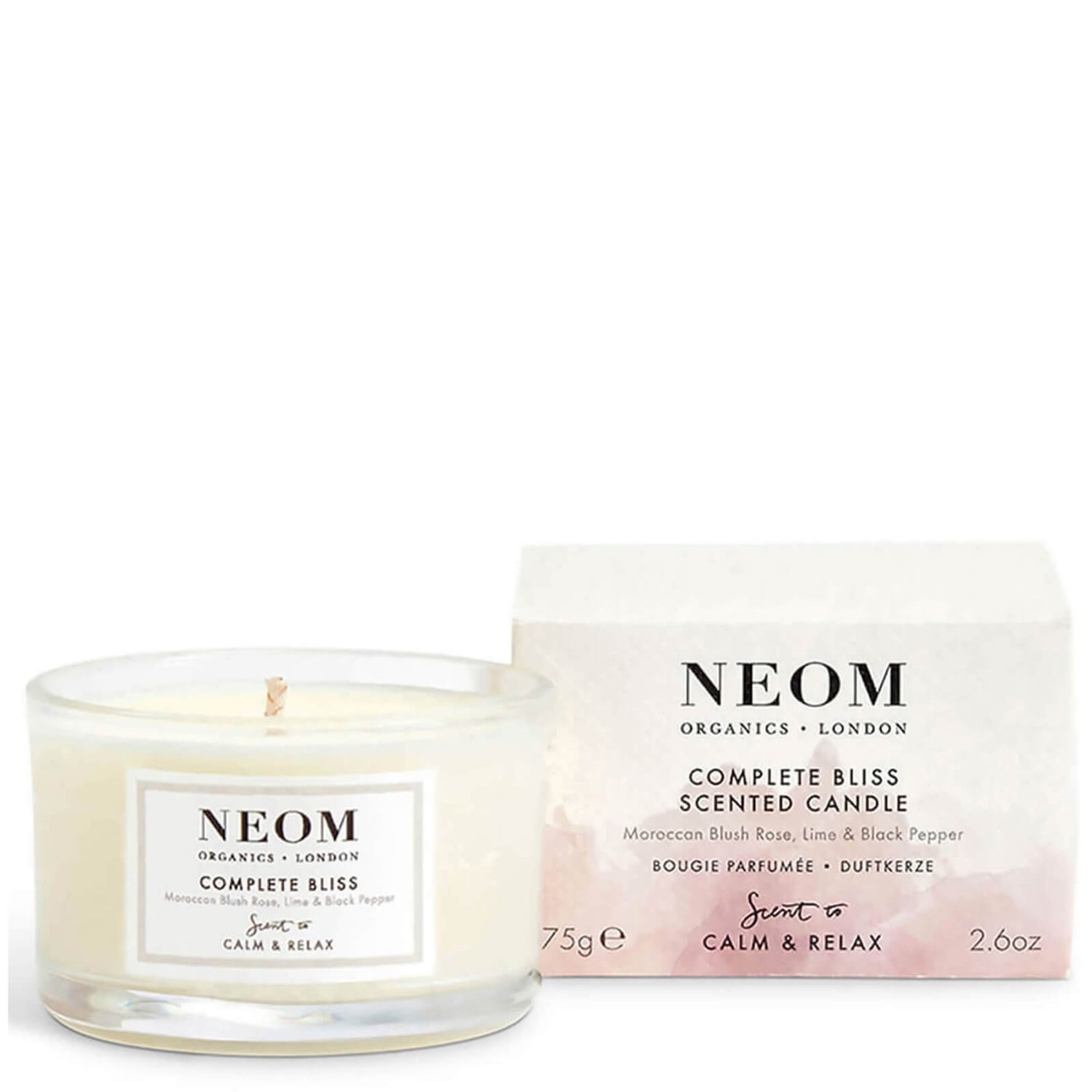NEOM Organics 极致快乐香氛蜡烛 | 旅行款