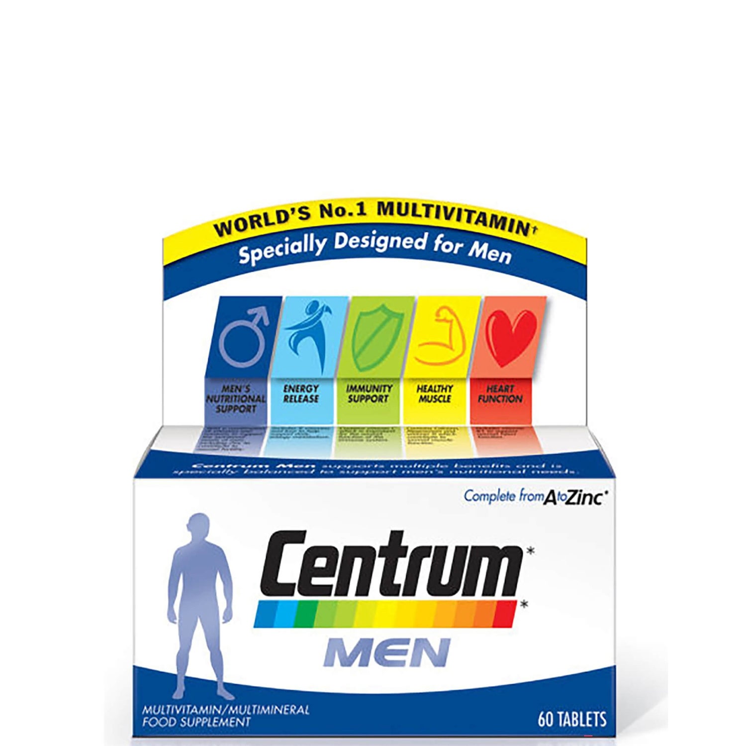 Centrum男性复合维生素片（60片）