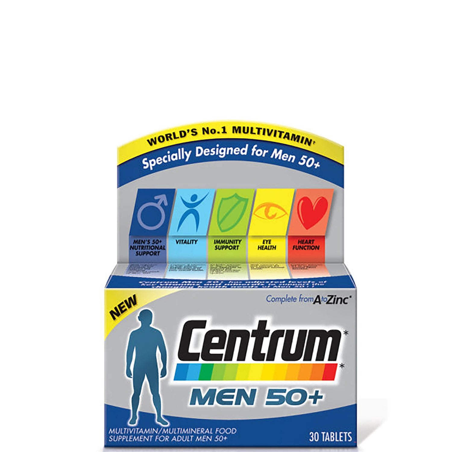 Centrum复合维生素片（50岁以上男性）（30片）