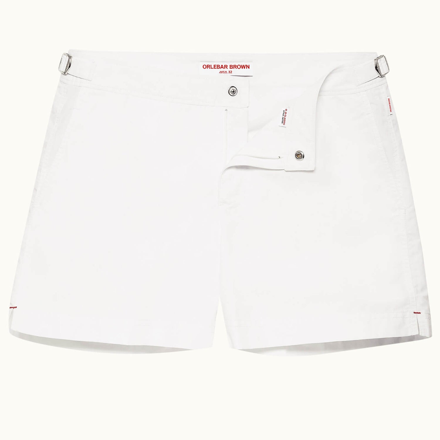 Setter 系列短款游泳短裤- 白色