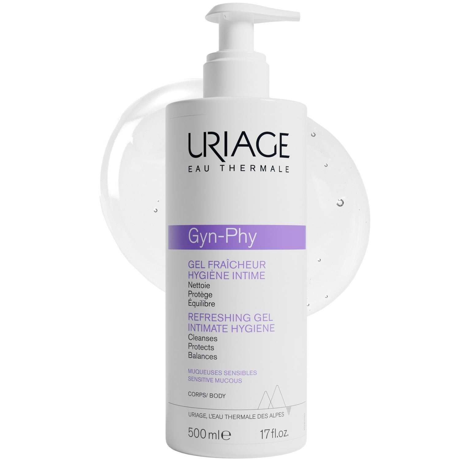 Uriage Gyn-Phy Intimate Hygiene Daily Cleansing Gel (400ml)