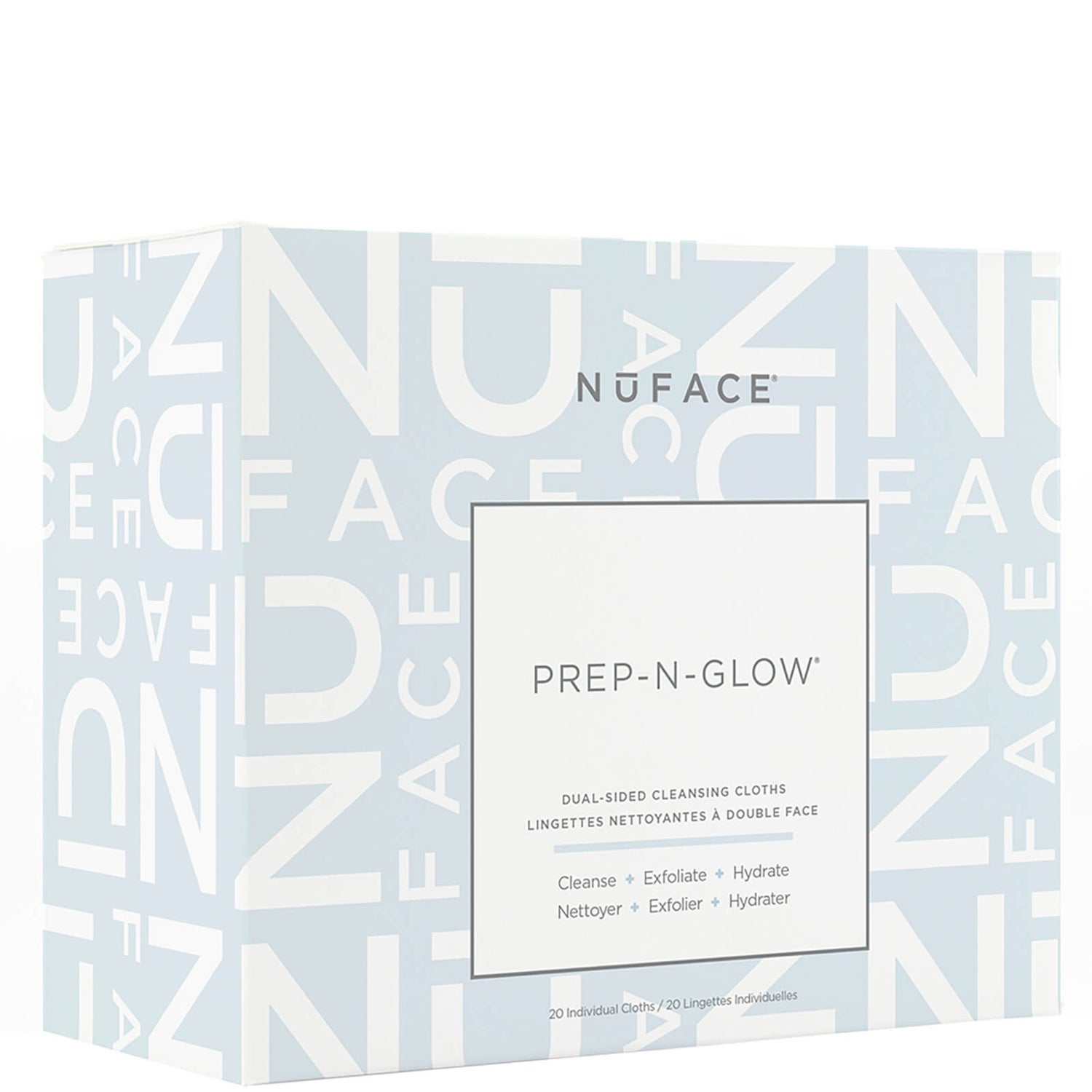 NuFACE Prep-N-Glow 洁肤巾