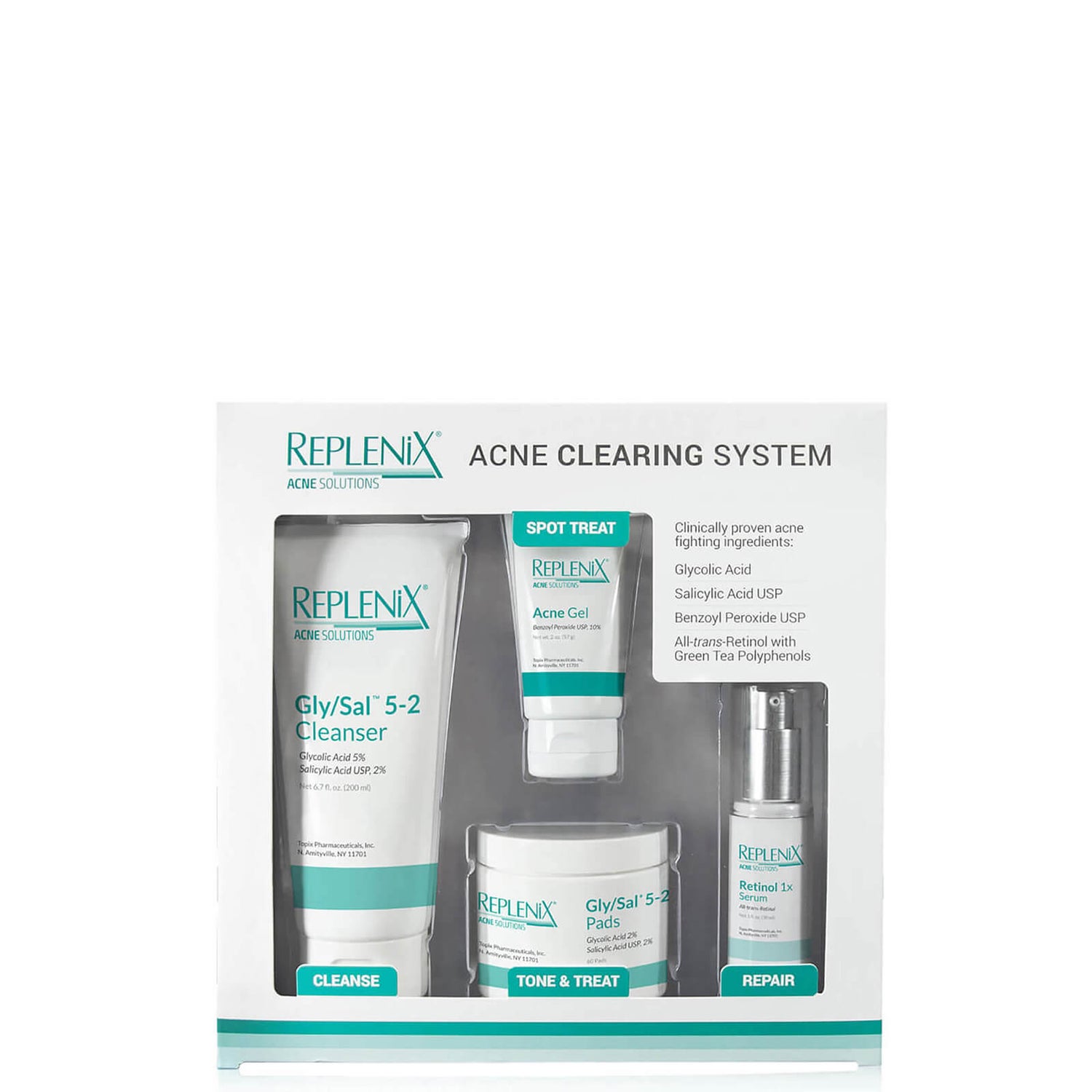 Replenix Acne Solutions Acne Clearing System - Level 2