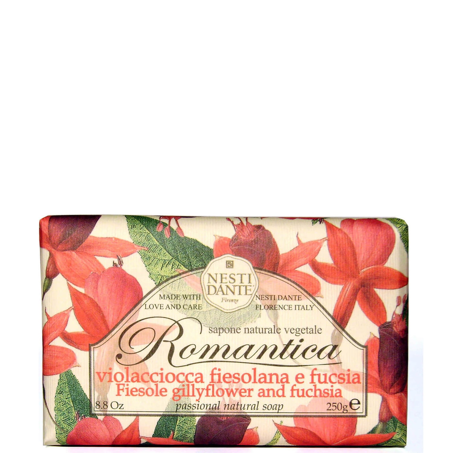 Nesti Dante 浪漫系列香氛手工皂 250g | 康乃馨和灯笼海棠