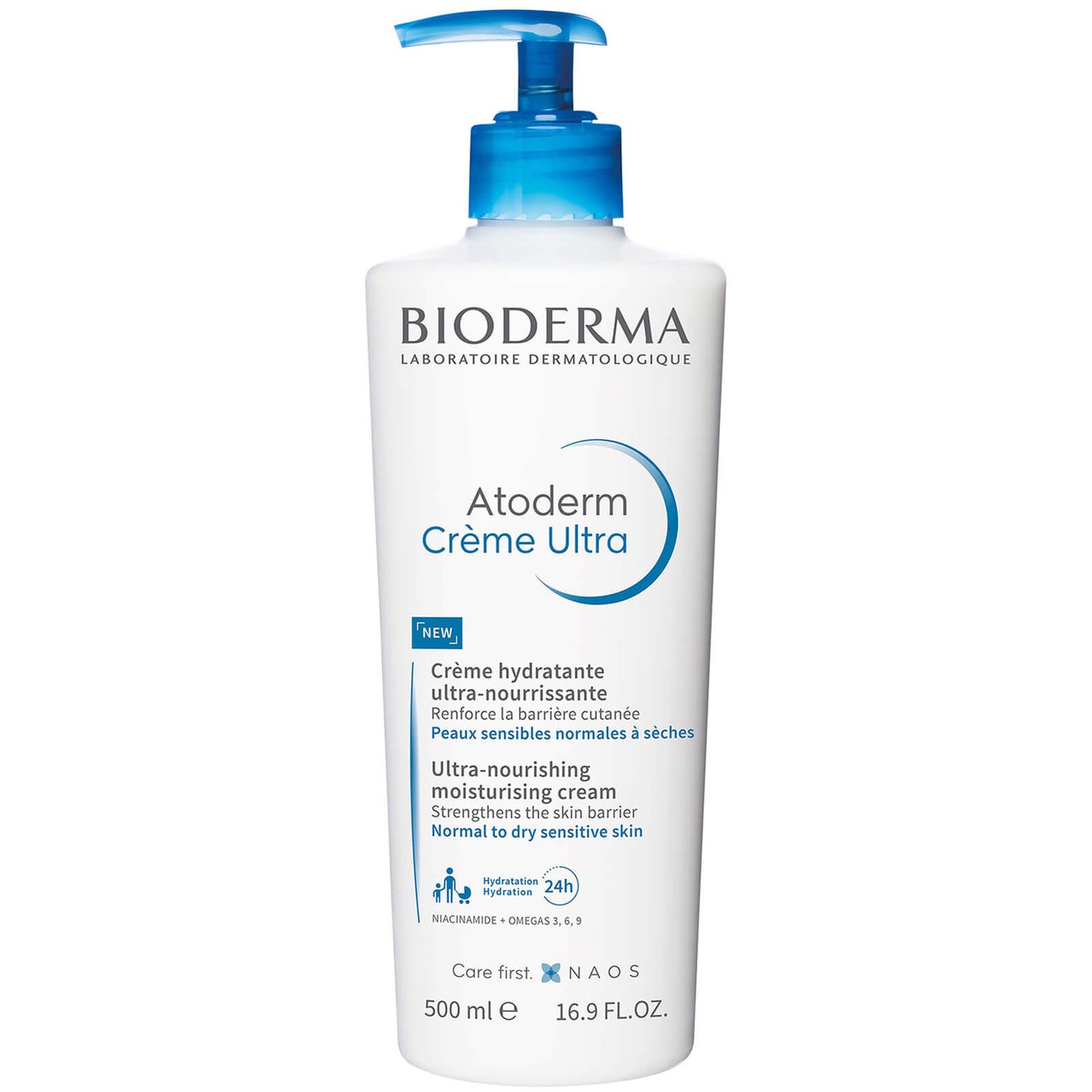 Bioderma Atoderm Moisturiser Sensitive Skin 500ml