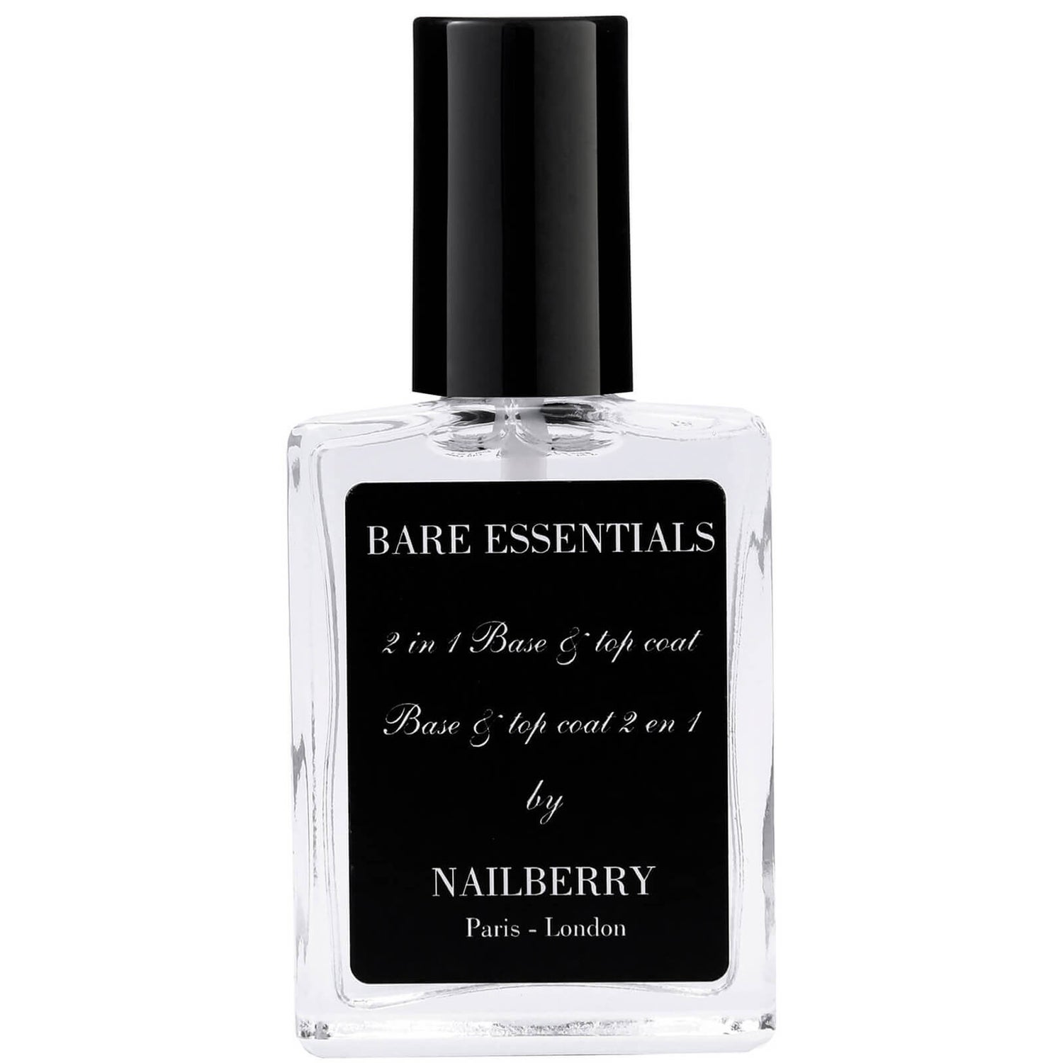 Nailberry Bare Essentials 系列二合一底油亮油