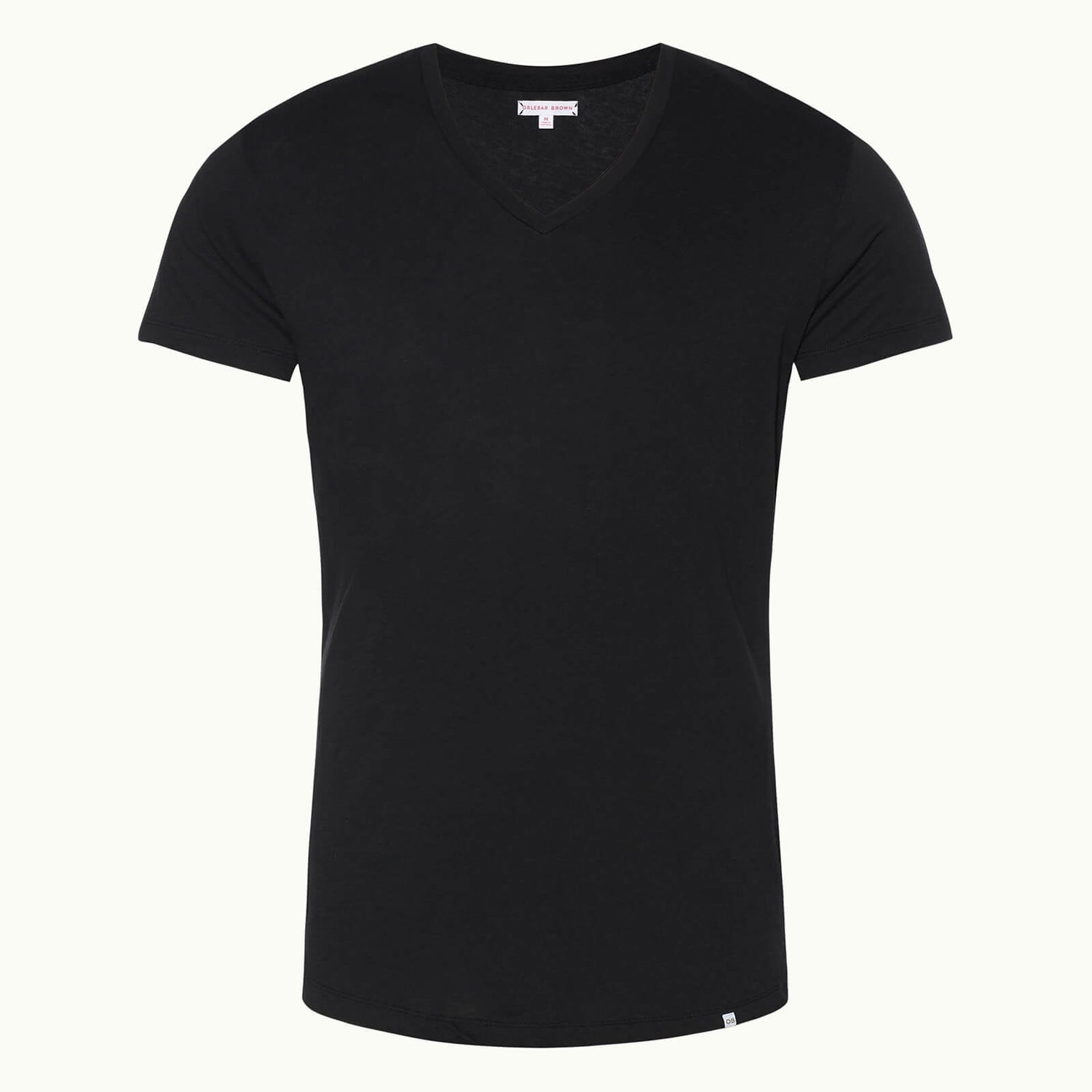 Ob-T 系列定制款圆领 T 恤-黑色