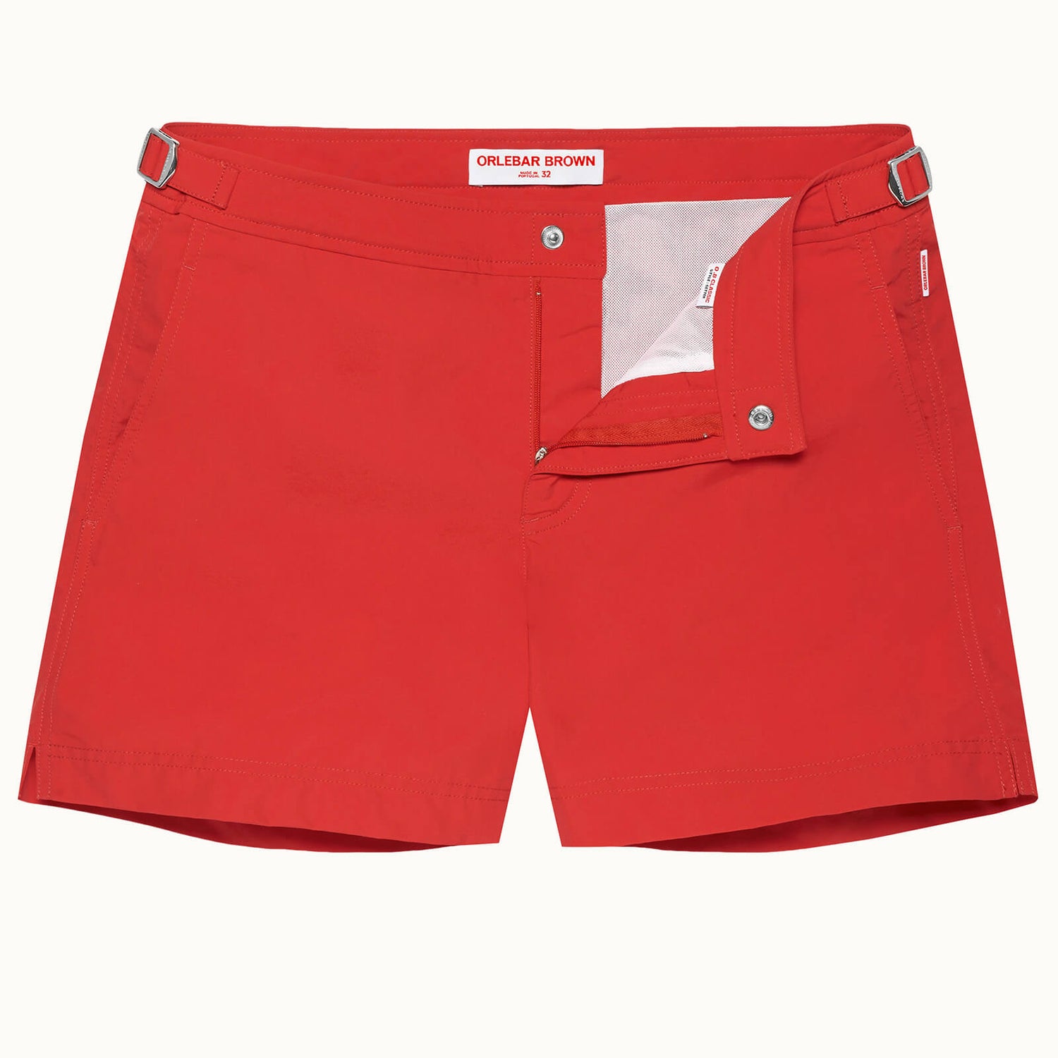 Setter 系列短款游泳短裤 - 红色 (Rescue Red)