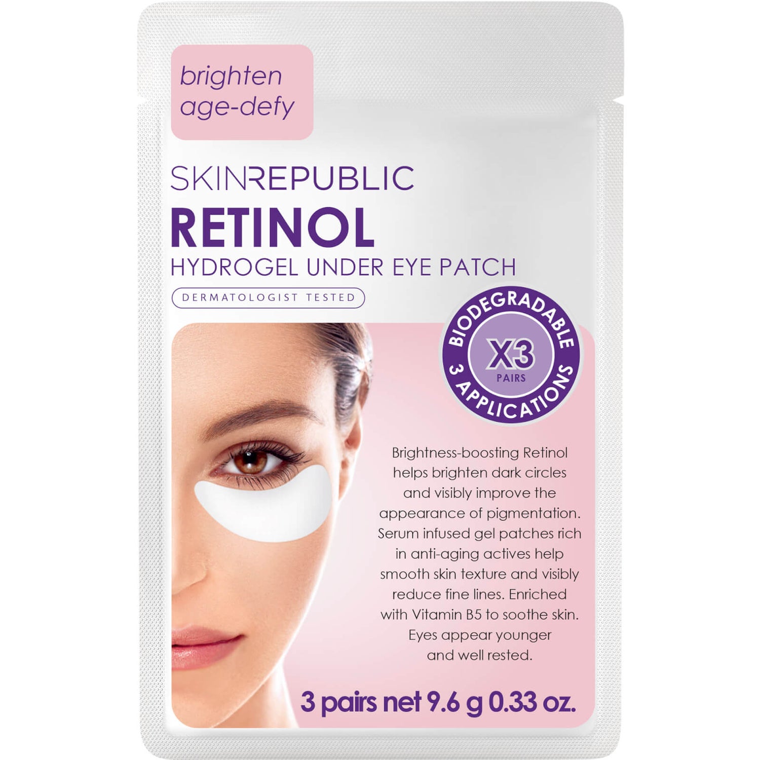 Skin Republic Retinol Under Eye Patches 9.6g