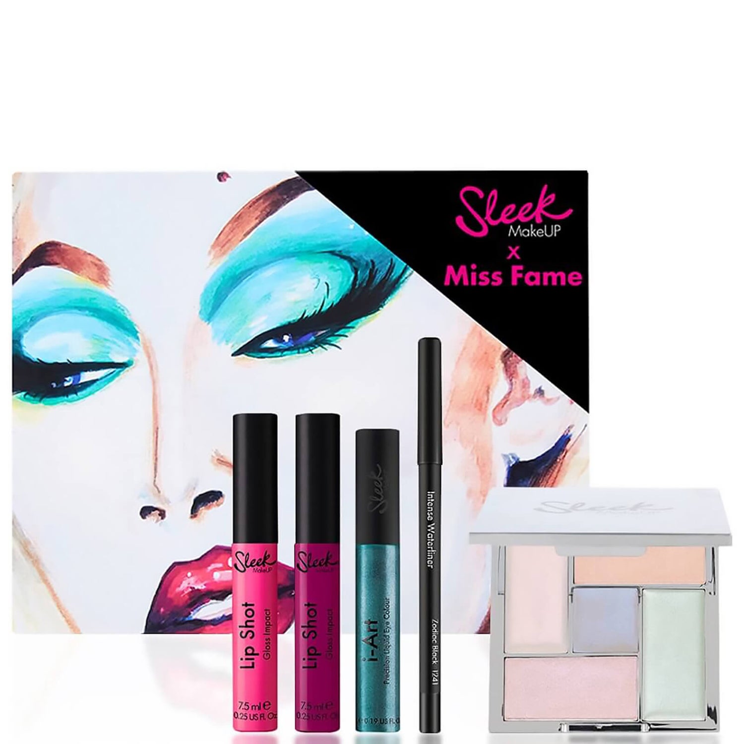 Sleek MakeUP X Miss Fame 合作款美妆套装 | 专享版