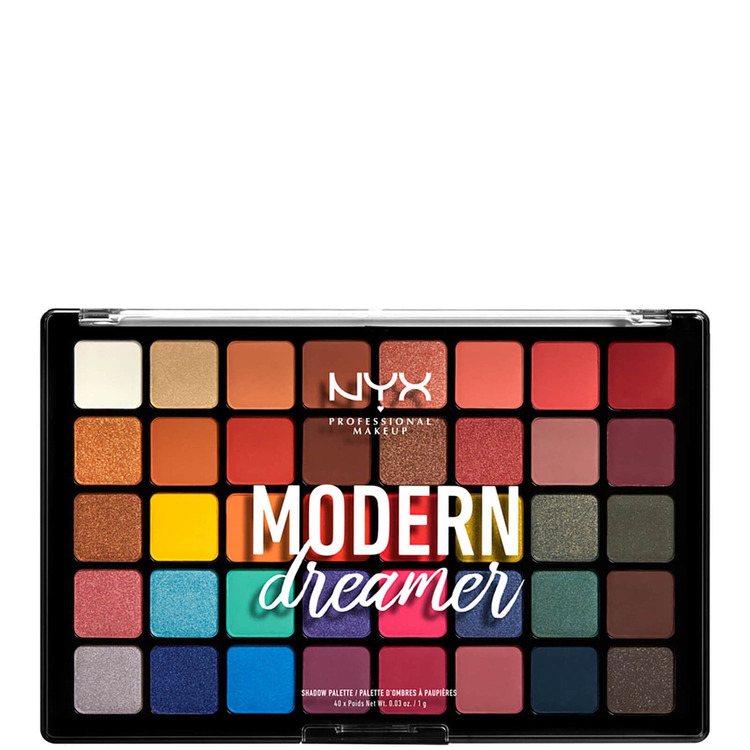 NYX Professional Makeup Modern Dreamer Eye Shadow Palette 40g