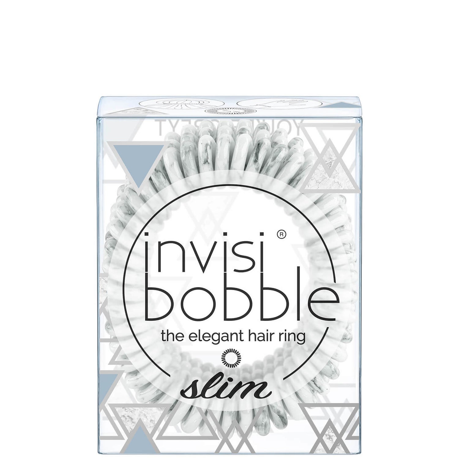 invisibobble Marblelous Slim You're Greyt Hair Ties (3 Pack)