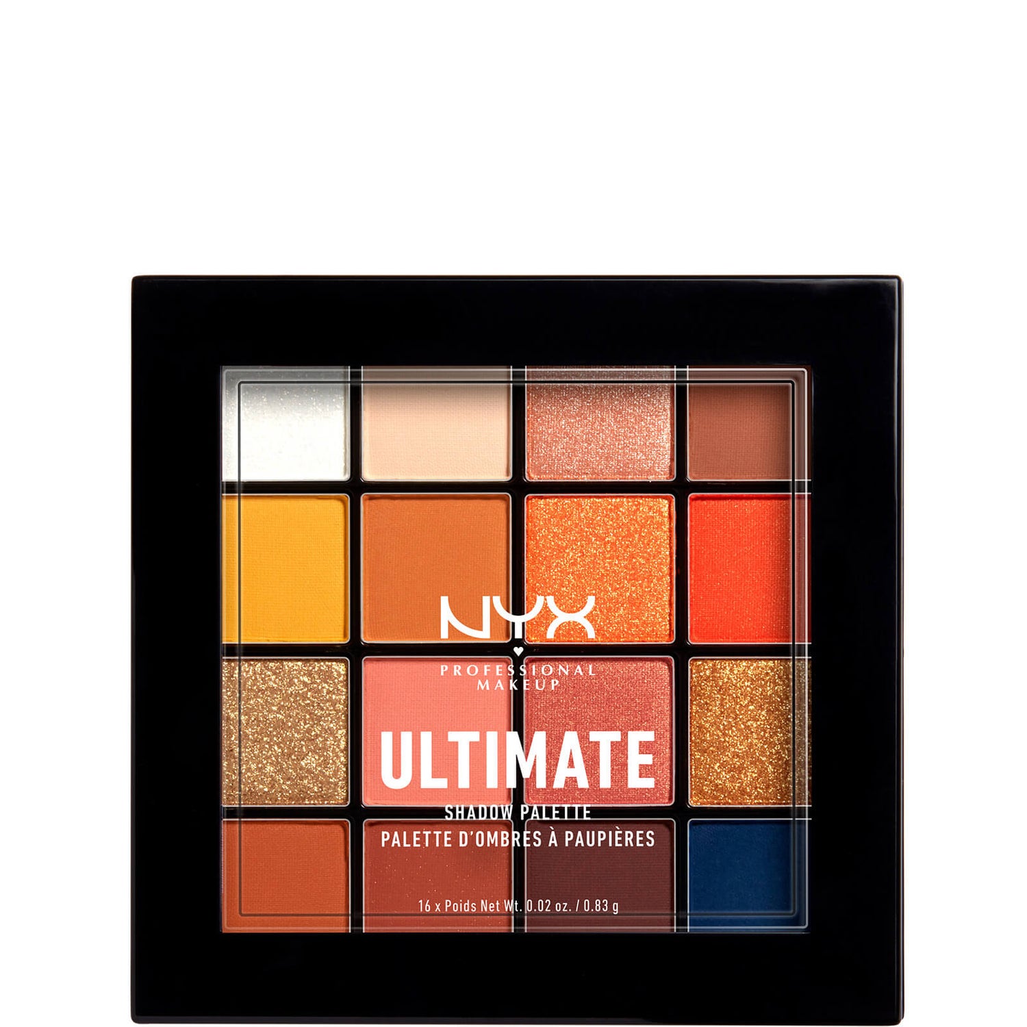 NYX Professional Makeup Ultimate Shadow Palette Edit Escape Artist 16 Shades