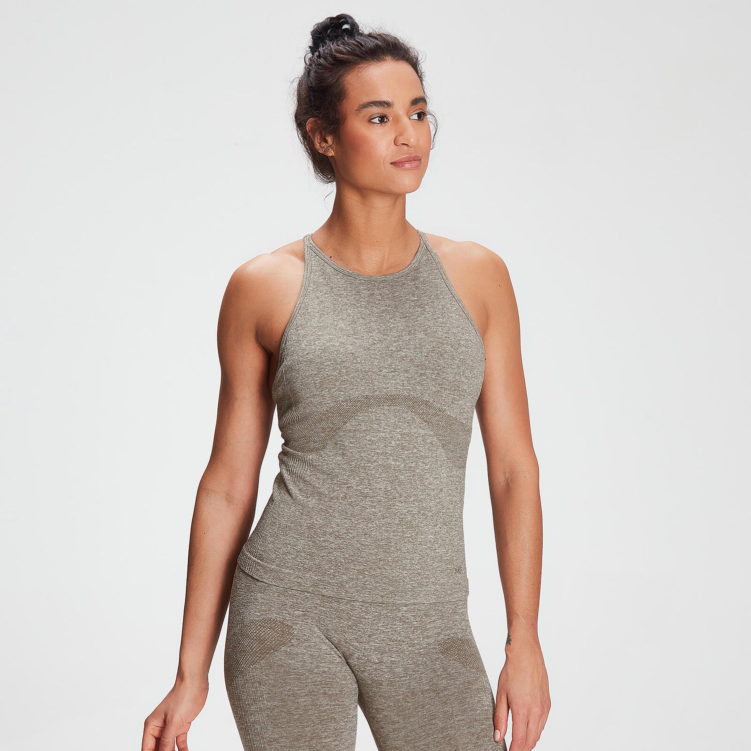 MP Women's Training Seamless Vest - Taupe - XS