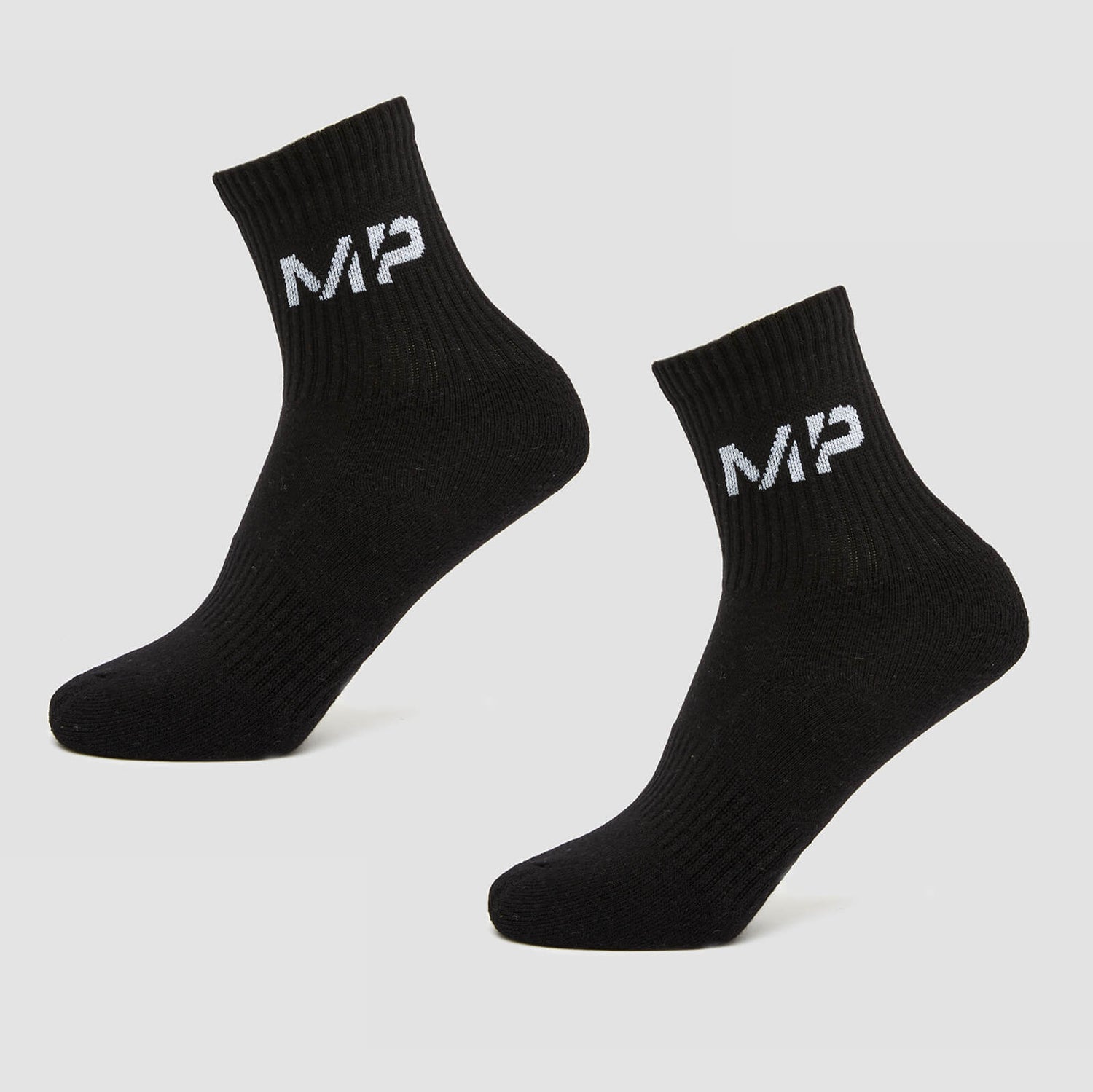 MP女式精装圆筒袜（2包）黑色