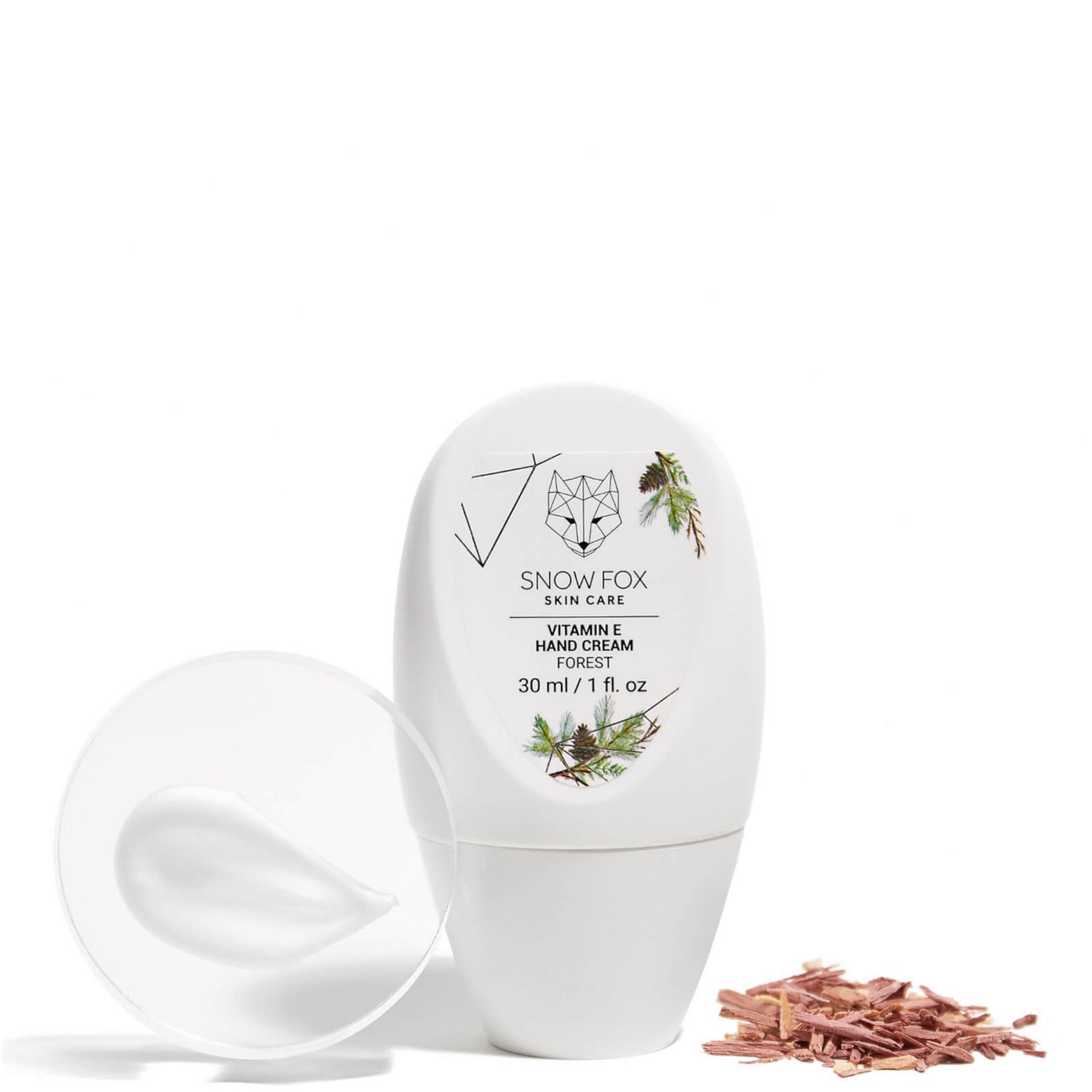 Snow Fox Skincare Vitamin E Hand Cream 1 oz - Forest