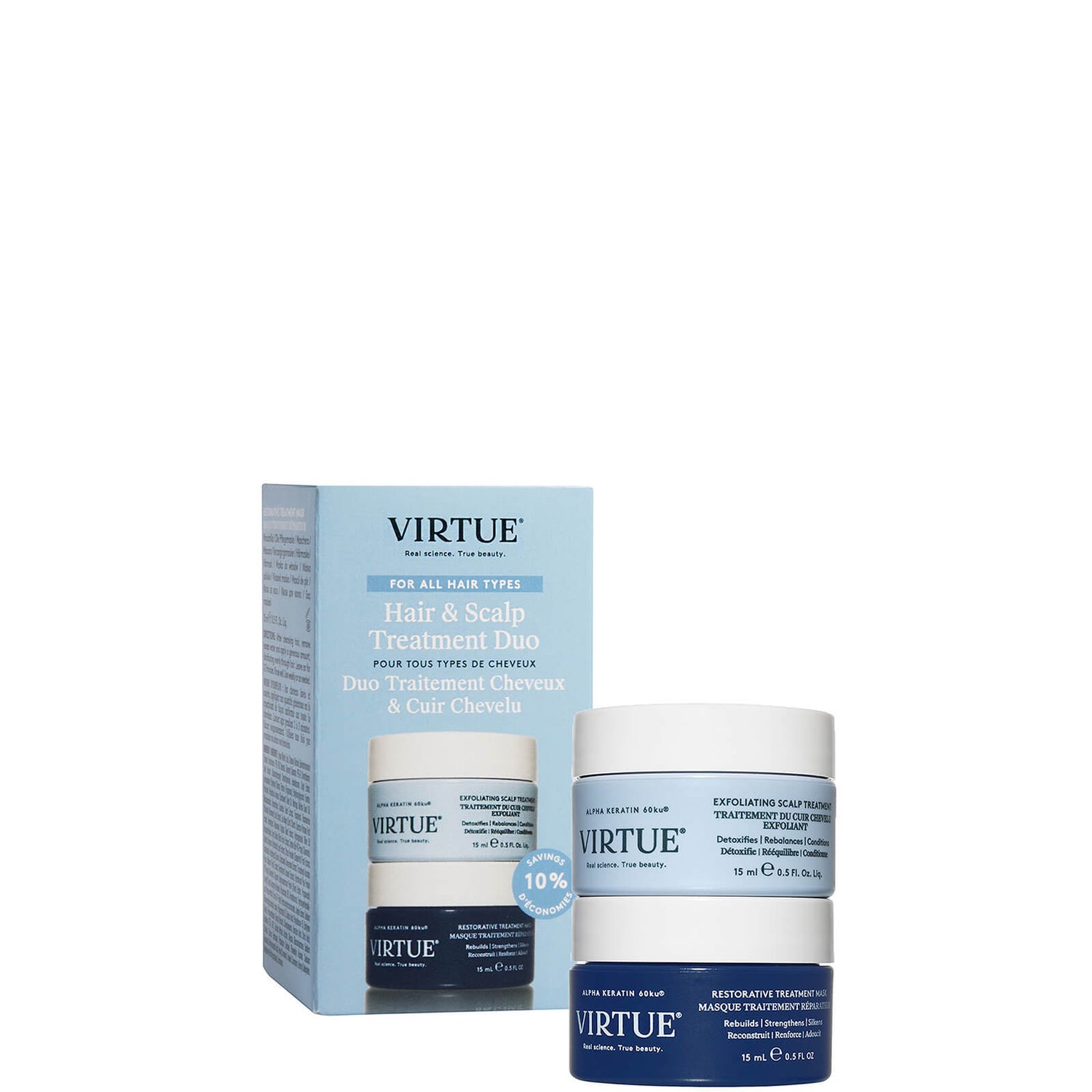 VIRTUE Hair and Scalp Reset Duo