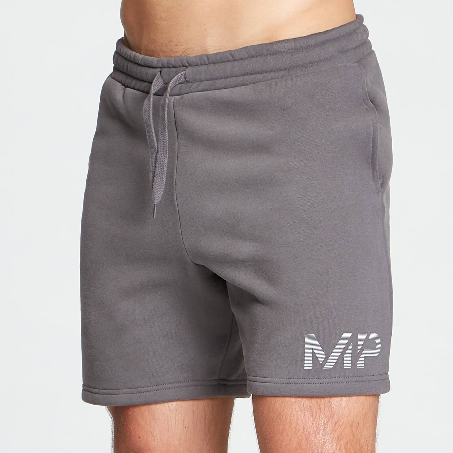 MP男式渐变线图案短裤-碳纤维