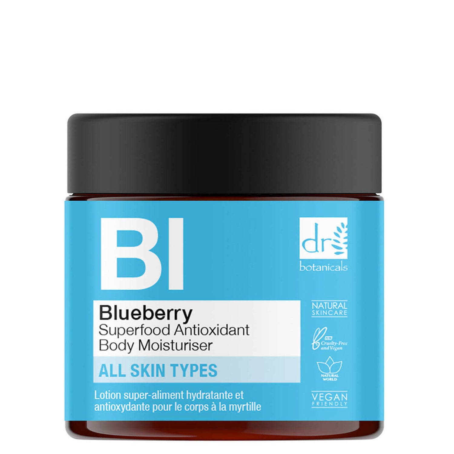 Dr Botanicals 蓝莓超级食物抗氧化身体润肤霜 60ml