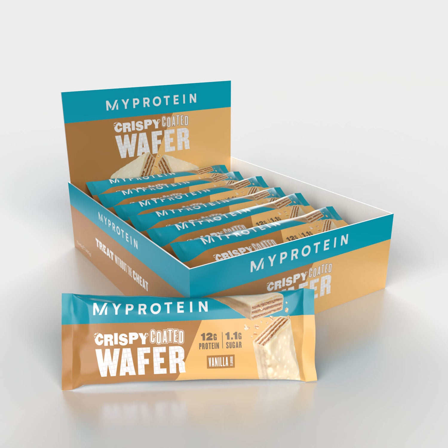 Myprotein Crispy Coated Wafer - 12x40g - 香草