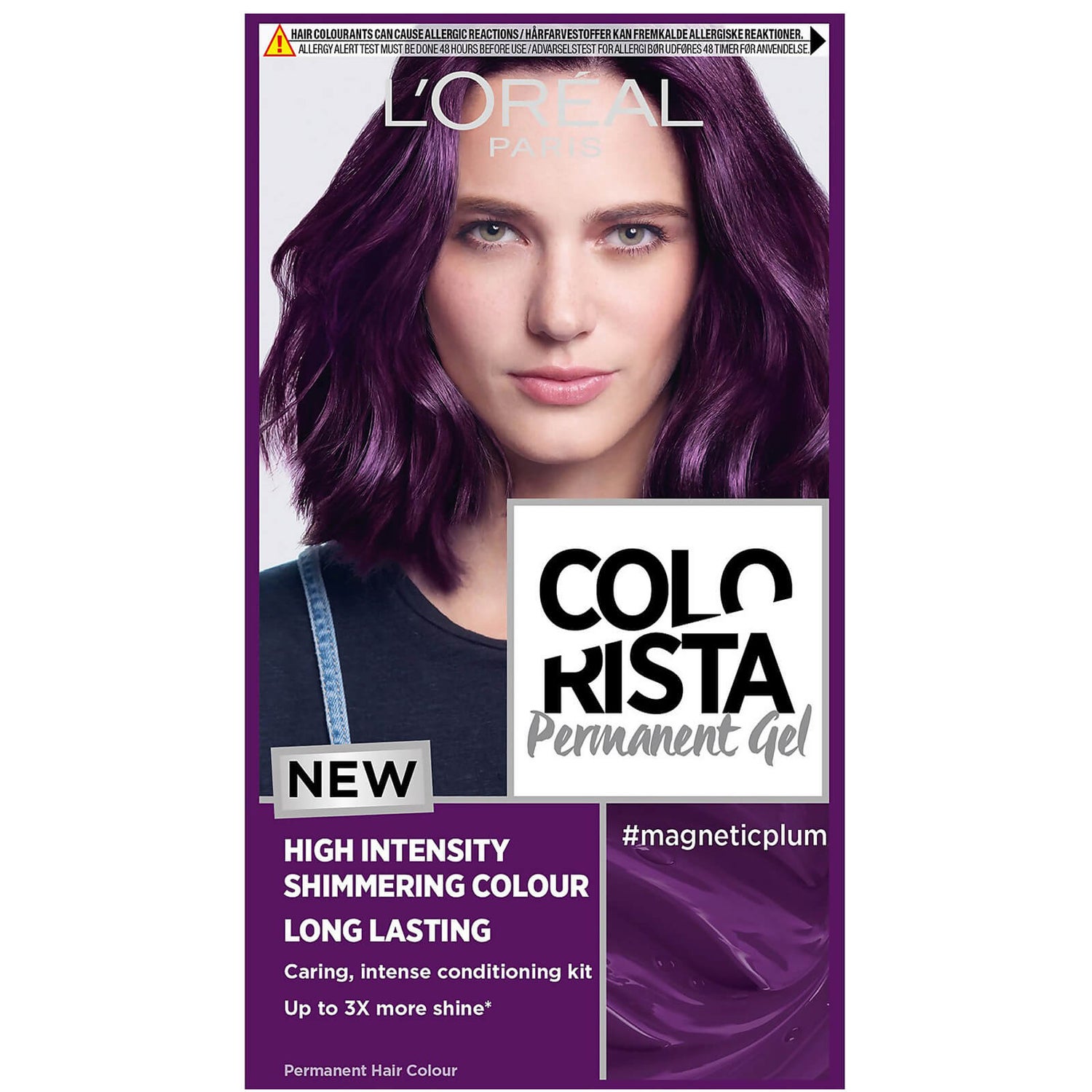 L'Oréal Paris Colorista Magnetic Long-Lasting Permanent Hair Dye Gel 1ml (Various Shades)