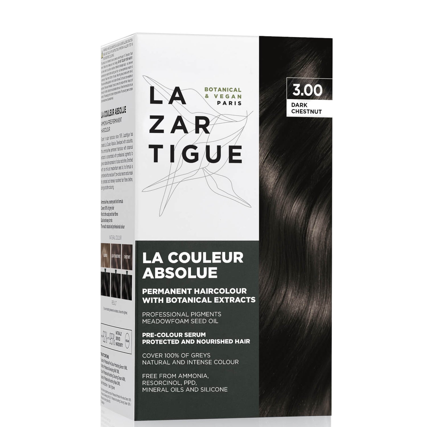 Lazartigue Absolute Colour - 3.00 深栗色 153ml