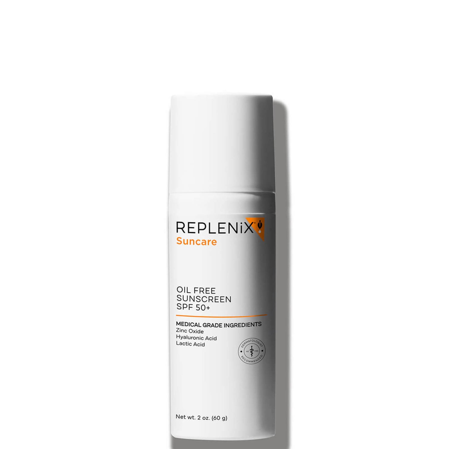 Replenix Hydrating Oil-Free Face Sunscreen SPF50+ 2 oz