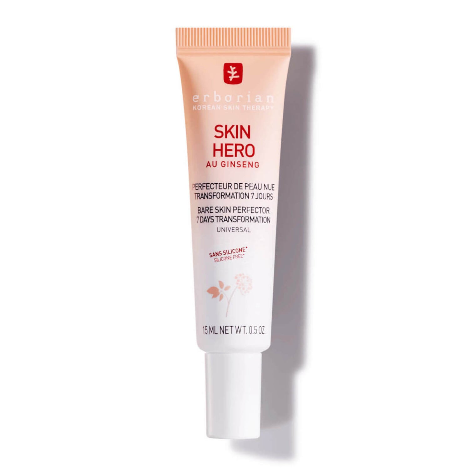 Erborian Skin Hero - Non-Tinted Bare Skin Perfector Travel Size 15ml 